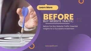 Before You Buy Website Traffic